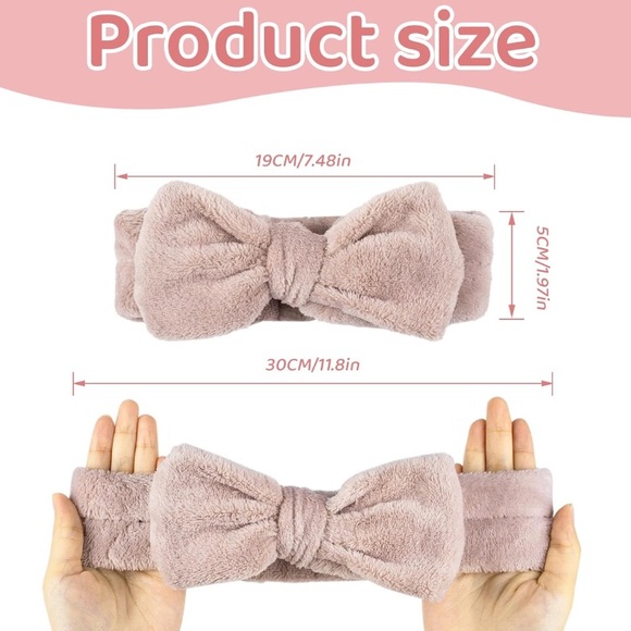 🔥 Headband and wrist bands for facewashing and hygiene - Picture 3 of 4